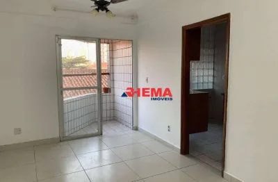 Apartamento com 1 dormitório à venda, 55 m² por r$ 270.000,00 - marapé - santos/sp