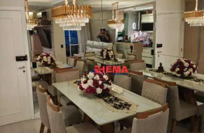 Apartamento com 2 dormitórios à venda, 64 m² por r$ 690.000,00 - marapé - santos/sp