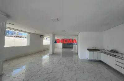 Sala para alugar, 179 m² por r$ 13.622,22/mês - ponta da praia - santos/sp