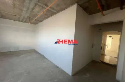 Sala para alugar, 52 m² por r$ 4.500,02/mês - ponta da praia - santos/sp