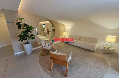 Apartamento com 2 dormitórios para alugar, 65 m² - ponta da praia - santos/sp