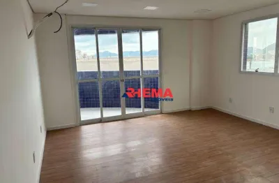 Sala para alugar, 37 m² por r$ 3.400,02/mês - ponta da praia - santos/sp