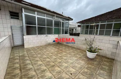 Sobrado com 3 dormitórios para alugar, 100 m² por r$ 3.800,02/mês - marapé - santos/sp