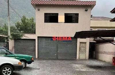 Casa para alugar, 200 m² por r$ 10.000,02/mês - marapé - santos/sp