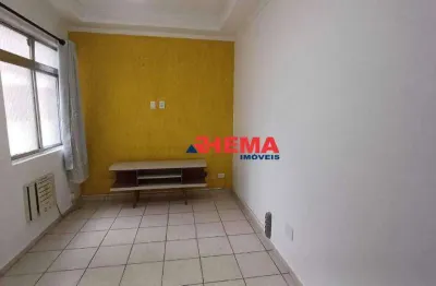 Apartamento com 1 dormitório à venda, 56 m² por r$ 403.000,00 - boqueirão - santos/sp