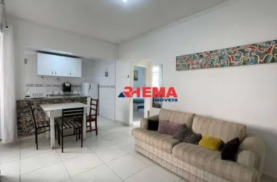 Apartamento com 2 dormitórios à venda, 66 m² por r$ 371.000,00 - gonzaga - santos/sp
