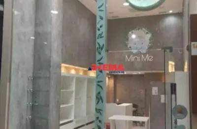 Loja para alugar, 40 m² por r$ 5.720,00/mês - gonzaga - santos/sp