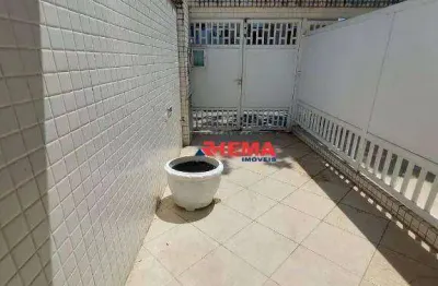 Casa com 2 dormitórios para alugar, 69 m² por r$ 3.700,01/mês - aparecida - santos/sp