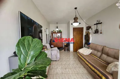 Apartamento com 1 dormitório à venda, 61 m² por r$ 399.000,00 - aparecida - santos/sp