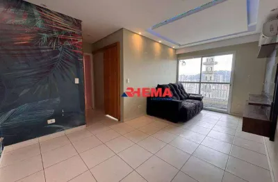 Apartamento com 2 dormitórios à venda, 68 m² por r$ 590.000,00 - centro - santos/sp