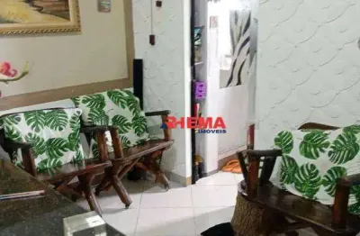 Apartamento com 1 dormitório para alugar, 35 m² por r$ 1.800,01/mês - itararé - são vicente/sp