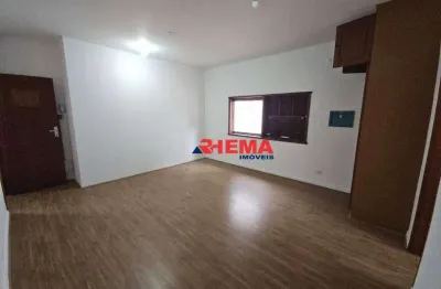 Sala para alugar, 25 m² por r$ 1.850,01/mês - marapé - santos/sp