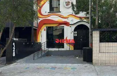 Sobrado para alugar, 189 m² por r$ 10.900,01/mês - gonzaga - santos/sp