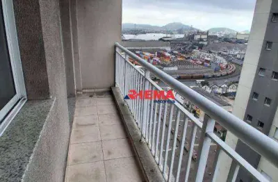 Sala à venda, 42 m² por r$ 195.000,00 - vila matias - santos/sp