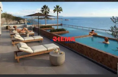 Apartamento com 1 dormitório à venda, 37 m² por r$ 320.000,00 - centro - são vicente/sp