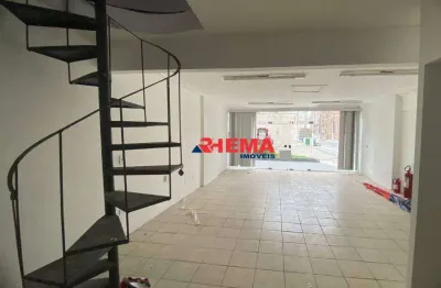 Loja para alugar, 120 m² por r$ 8.000,01/mês - centro - santos/sp