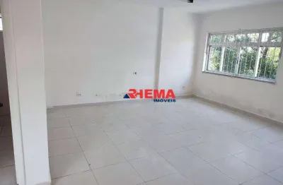 Sala comercial com 2 salas para alugar na Avenida Doutor Pedro Lessa, Aparecida, Santos