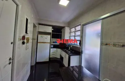 Apartamento com 2 dormitórios à venda, 80 m² por r$ 460.000,00 - macuco - santos/sp