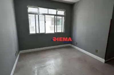 Apartamento com 1 dormitório para alugar, 46 m² por r$ 2.380,00/mês - campo grande - santos/sp