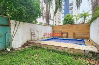 Sobrado 3 dormitórios para alugar, 200 m² por r$ 0/mês - aparecida - santos/sp