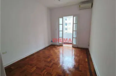 Kitnet com 1 dormitório à venda, 39 m² por r$ 310.000,00 - boqueirão - santos/sp