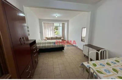 Kitnet com 1 dormitório à venda, 40 m² por r$ 310.000,00 - boqueirão - santos/sp