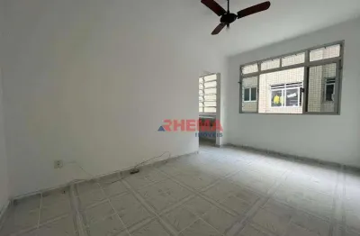 Apartamento para alugar, 50 m² por r$ 2.900,02/mês - embaré - santos/sp