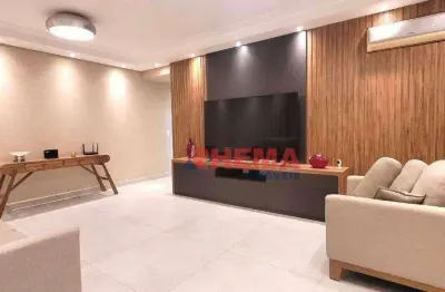 Apartamento com 3 dormitórios à venda, 103 m² por r$ 1.060.000,00 - ponta da praia - santos/sp