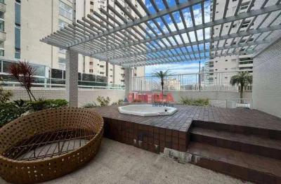Apartamento para alugar, 77 m² por r$ 4.500,02/mês - ponta da praia - santos/sp