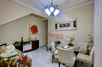 Casa com 3 dormitórios à venda, 115 m² por r$ 750.000,00 - boqueirão - santos/sp