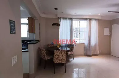 Apartamento com 2 dormitórios à venda, 70 m² por r$ 440.000,00 - paquetá - santos/sp