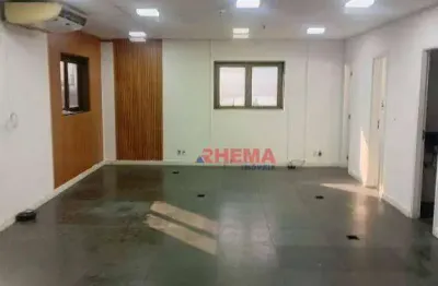 Conjunto para alugar, 100 m² por r$ 8.800,01/mês - valongo - santos/sp