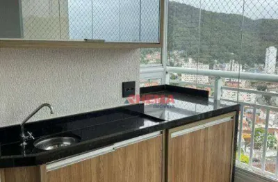 Apartamento com 3 dormitórios para alugar, 84 m² por r$ 5.500,01/mês - marapé - santos/sp