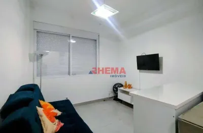 Apartamento com 1 dormitório à venda, 38 m² por r$ 372.000,00 - embaré - santos/sp