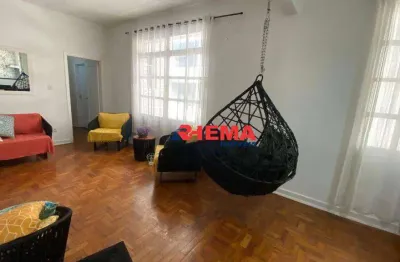Apartamento com 2 dormitórios à venda, 95 m² por r$ 850.000,00 - gonzaga - santos/sp