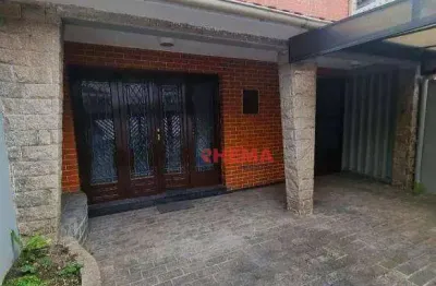Sobrado para alugar, 130 m² por r$ 5.002,00/ano - boqueirão - santos/sp