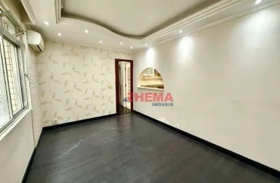 Apartamento com 2 dormitórios à venda, 83 m² por r$ 479.000,00 - encruzilhada - santos/sp
