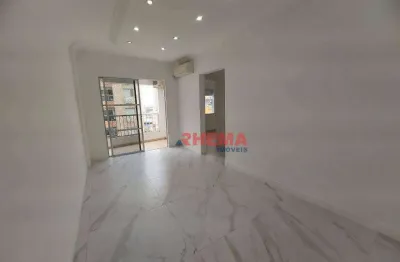 Apartamento com 2 dormitórios para alugar, 80 m² por r$ 4.700,01/mês - ponta da praia - santos/sp