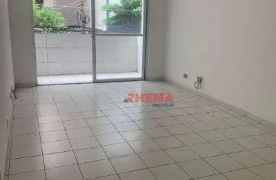 Apartamento com 2 dormitórios para alugar, 85 m² por r$ 3.500/mês - itararé - são vicente/sp
