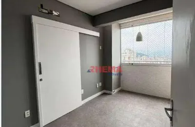 Conjunto para alugar, 55 m² por r$ 4.600,01/mês - boqueirão - santos/sp