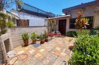 Casa com 2 dormitórios à venda, 164 m² por r$ 1.500.000,00 - estuário - santos/sp