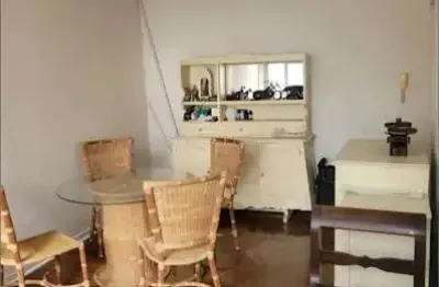 Apartamento mobiliado 1 dormitório para alugar, 55 m² - gonzaga - santos/sp