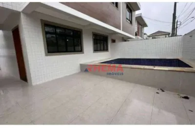 Sobrado com 3 dormitórios à venda, 140 m² por r$ 1.489.000,00 - vila belmiro - santos/sp