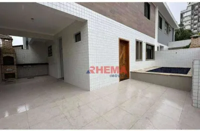 Sobrado com 3 dormitórios à venda, 140 m² por r$ 1.553.000,00 - vila belmiro - santos/sp