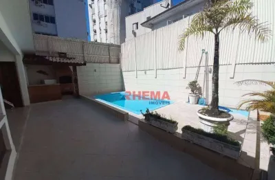 Sobrado com 4 dormitórios para alugar, 280 m² por r$ 9.500,01/mês - ponta da praia - santos/sp