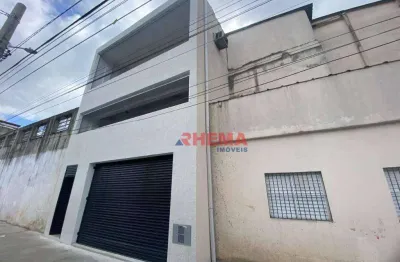 Galpão para alugar, 330 m² por r$ 6.000,01/mês - paquetá - santos/sp