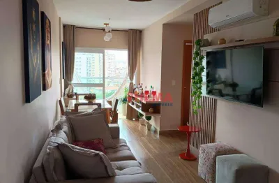 Apartamento com 2 dormitórios à venda, 53 m² por r$ 797.000,00 - embaré - santos/sp