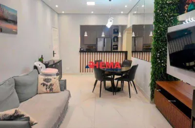 Apartamento com 3 dormitórios à venda, 110 m² por r$ 750.000,00 - gonzaga - santos/sp