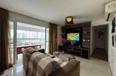 Apartamento com 3 dormitórios à venda, 111 m² por r$ 930.000,00 - ponta da praia - santos/sp