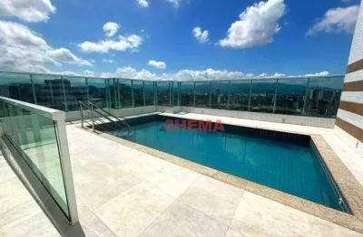 Apartamento para alugar, 68 m² por r$ 6.802,00/mês - embaré - santos/sp